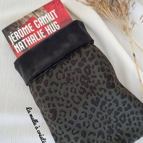 Pochette protège livre réversible format poche