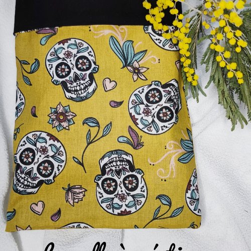 Pochette protège livre réversible format poche