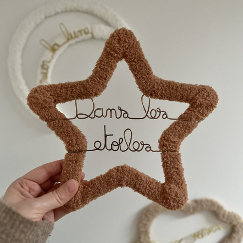 Décoration murale étoile toute douce