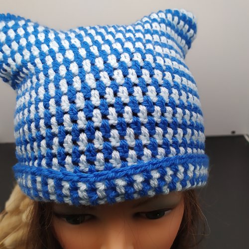 Bonnet à oreilles de chat pour enfant