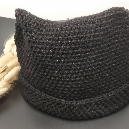 Bonnet laine oreilles de chat