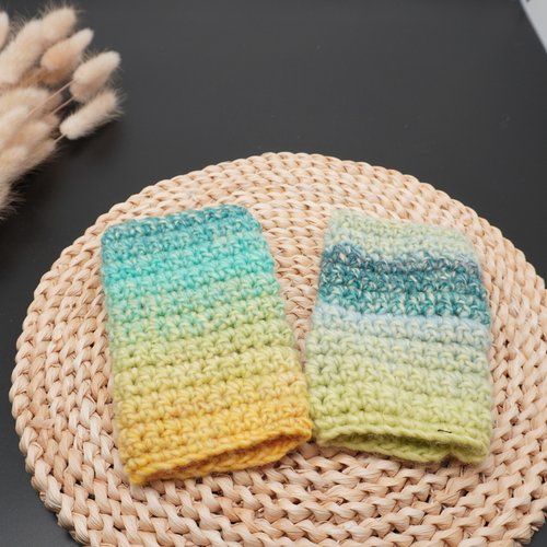 Mitaines laine au crochet pour femme