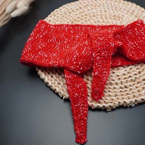 Mini écharpe laine pour femme