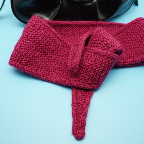 Mini écharpe laine pour femme