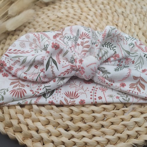 Turban coton bébé