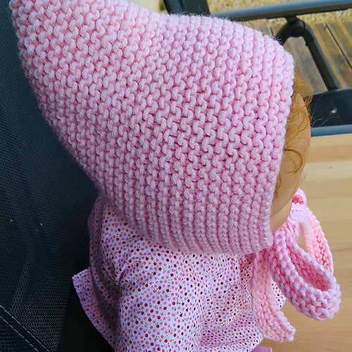 Bonnet béguin laine pour bébé