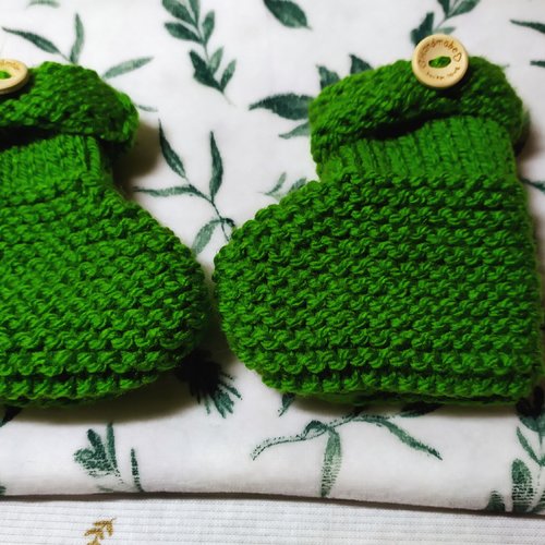 Chaussons en laine pour bébés