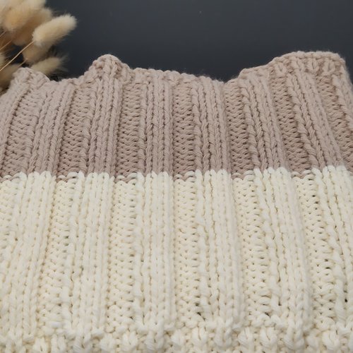 Tour de cou / snood laine enfant