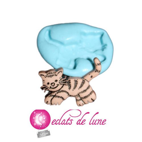 Moule silicone petit chat 25/20mm