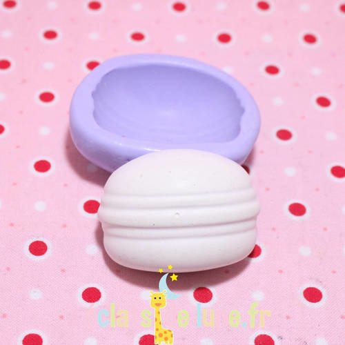 Moule silicone macaron 41/30mm
