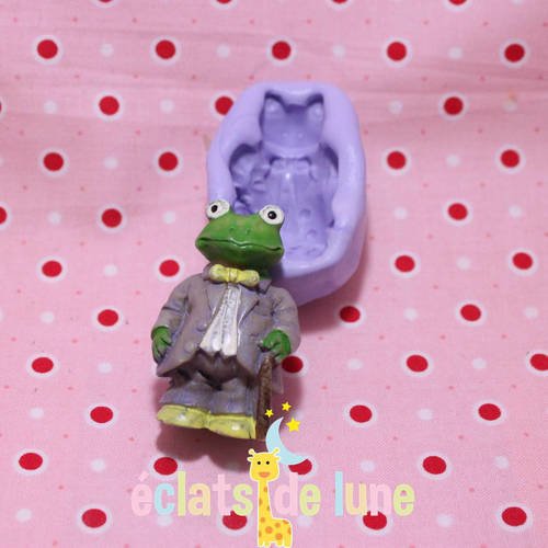 Moule silicone monsieur grenouille 46/25mm