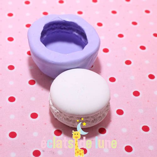 Moule silicone macaron 35/24mm