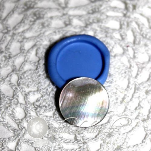 Moule silicone cabochon rond 20 mm