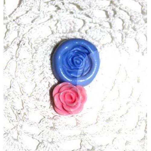 Moule silicone petite rose 10mm