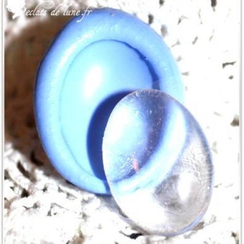 Moule silicone cabochon ovale 21/18mm