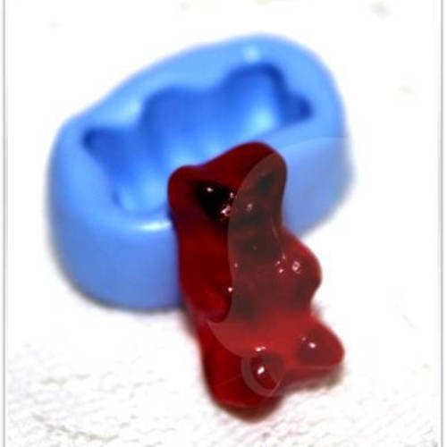 Moule en silicone mini bonbon ourson 18mm