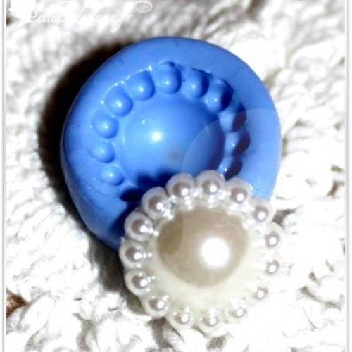 Moule silicone cabochon rond 15 mm