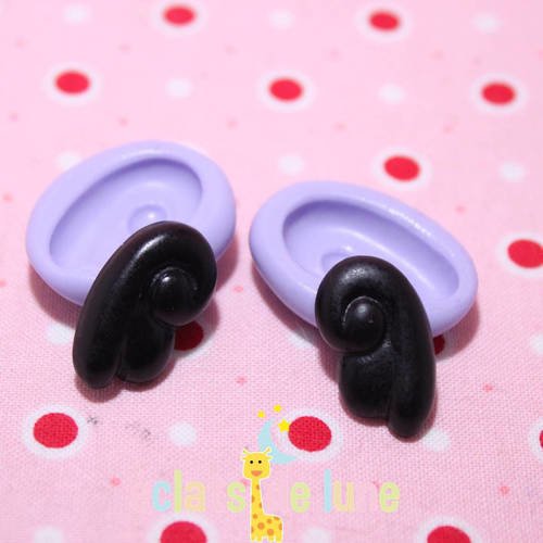 Moule silicone ailes d'ange 21/13mm