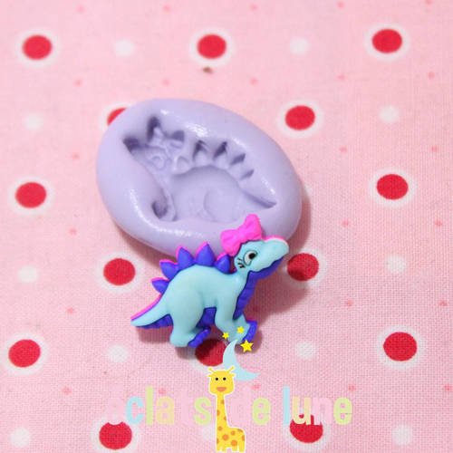 Moule silicone dinosaure 25/17 mm