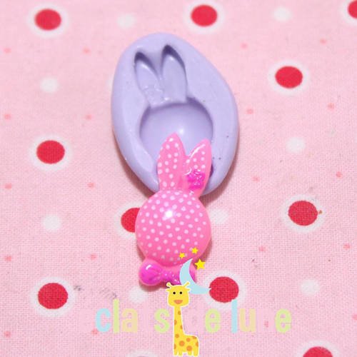 Moule silicone lapin 25/13 mm
