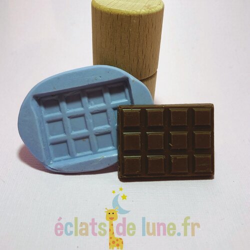 Moule en silicone tablette de chocolat 30/20 mm