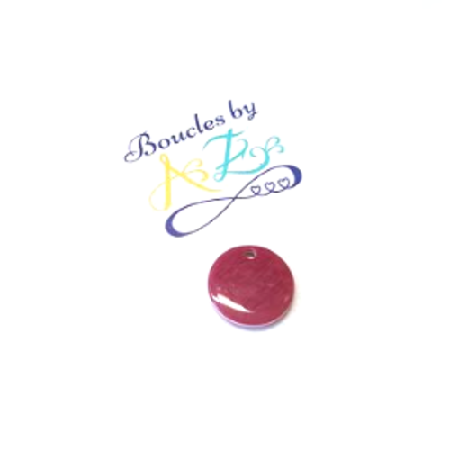 Sequin rond rose framboise 15mm ros12-3.