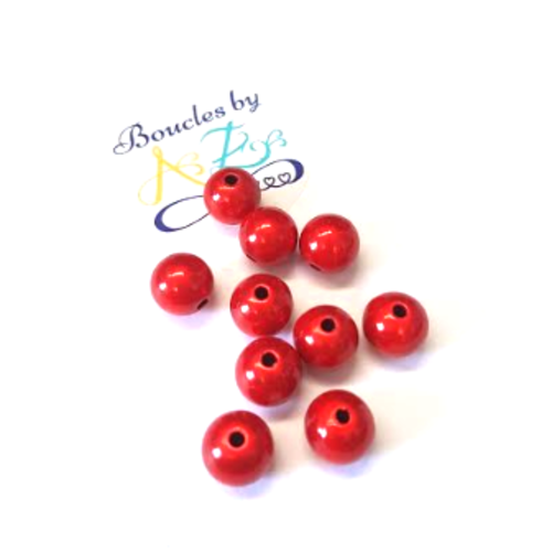 Perles magiques rouges 10mm x10 prou1-23