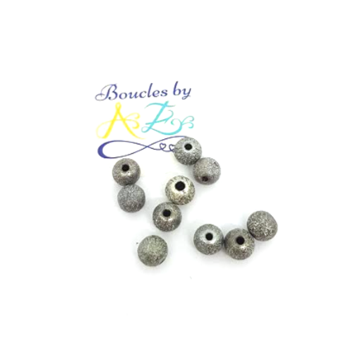 Perles scintillantes grises 8mm x30 pgr2-11
