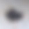 Perles rondelles à facettes grises 6x4mm x30 pgr2-19