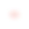 Estampe filigrane rosace rose en métal 32mm x1 ou x10 geros-45