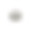 Connecteur chandelier rond argenté 5 trous co-62