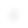 *estampe goutte blanche 32x20mm blc18-7.*