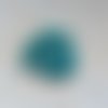 Perles rondelles à facettes turquoises 6x4mm x30 ptu5-2