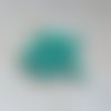 Perles rondelles à facettes turquoises 6x4mm x30 ptu5-3