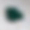 Perles à facettes vertes 8x6mm x20 pve6-20