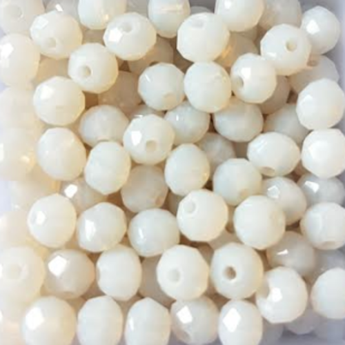 Perles à facettes grises 4x3mm x50 pgr3-8