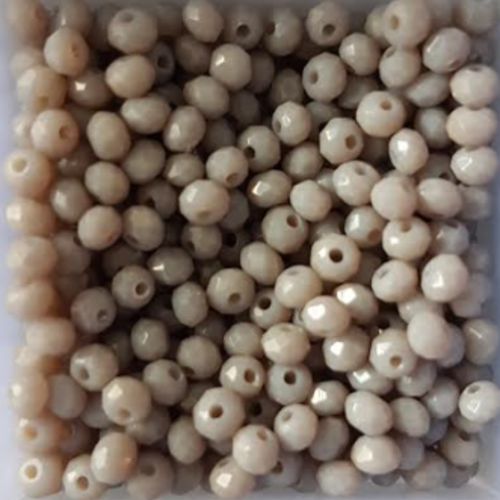 Perles à facettes grises 3x2mm x100 pgr3-11