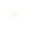 Breloque fleur argentée acier inox 304 13x12mm x1 ou x10 ar55-7