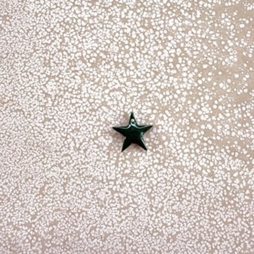 Sequin émaillé étoile vert 12x13 mm laiton doré – breloque étoile bijoux diy ve27-3