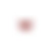 Breloque filigrane papillon rouge 12x14mm rou13-4
