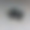 Perles rondelles bombées acier inox argenté par6-16