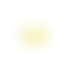 Estampe filigrane ronde jaune en métal 30mm x1 ou x10 geja-7