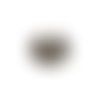 Estampe filigrane ronde noire 30mm geno-26