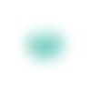 Estampe filigrane ronde turquoise en métal 30mm x1 ou x10 getu-7