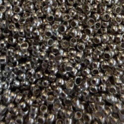 Perles à écraser argentées 2mm x100 par7-18