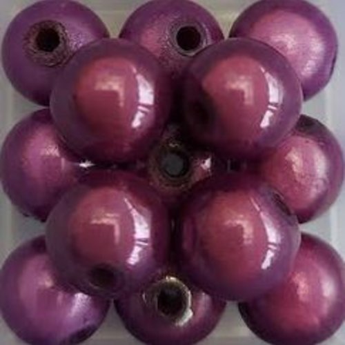Perles magiques violettes 10mm x10 pvi1-14.
