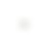 Pendentif lettre r en acier inox argenté init3-r