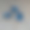 Perle facettée rectangle bleue 10x15mm pble2-22.