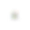 Pompon multicolore imitation soie embout doré 30mm pomcd-141