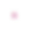 Pompon violet imitation soie embout doré 30mm pomcd-142